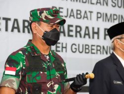 Pangdam XII/Tpr Hadiri Pelantikan Sekda Kalbar