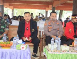 Natal Bersama DAD Kabupaten Mempawah, Pasi Intel Kodim 1201 Berikan Materi Ketahanan Nasional dan Bela Negara