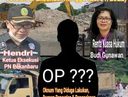 Sebagai Pelaksana dan Kuasa Hukum Eksekusi, Hendry dan Renta Diduga Lepas Tangan, Siapa Yang Bertanggung Jawab Akan Dugaan Pencurian dan Penggelapan?