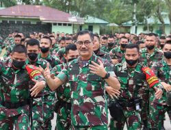 Pangdam XII/Tpr Beri Arahan Prajurit Yonif 645/GTY yang Tergabung Dalam Satgas Pamtas RI-Malaysia