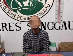 Jajaran Sat Narkoba Polres Sanggau Gerebek Rumah Bandar Narkoba di Kembayan