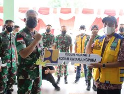 Terima Kunci Pembangunan Rusun, Kasdam XII/Tpr: Ini Bentuk Perhatian Pemerintah Tingkatkan Kesejahteraan Prajurit