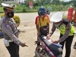 Polres Sekadau Sosialisasikan Larangan Penggunaan Knalpot Racing