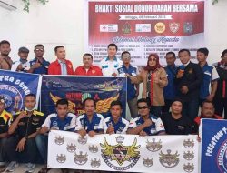 PPWI Sumut Baksos Donor Darah Bersama LSM dan Komunitas Para Supir