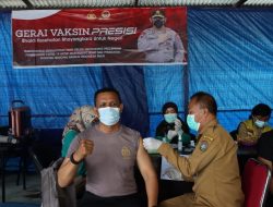 Polres Sekadau Gelar Vaksin Tahap I, II dan Booster Bagi Masyarakat dan Personel