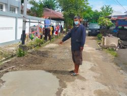 Terkait Kerusakan Jalan Gang Abdul Muin, Sekretaris AMPG Kota Singkawang Angkat Bicara