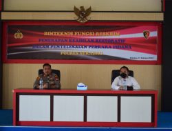 Polres Sekadau Gelar Binteknis Penerapan Restorative Justice