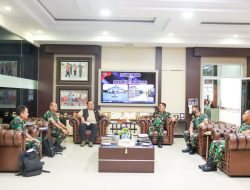 Pangdam XII/Tpr Terima Kunjungan Asisten Khusus II Menhan