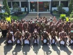 Jajaran Kejari Garut Gelar Apel Pencanangan Zona Integritas Menuju WBK dan WBBM