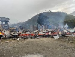 Teroris KKB Papua Beraksi Lagi, Tembaki Warga dan Bakar Mess Karyawan PT MTT
