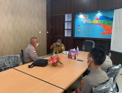 Satgas Binmas Noken Ops Damai Cartenz Perkuat Hubungan dengan Dinas Perhubungan Provinsi Jayapura.