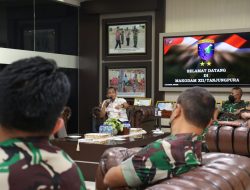 Kapoksahli Pangdam XII/Tpr Terima Kunjungan Tim Kemenkopolhukam RI