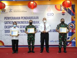 Tunjukkan Kinerja Terbaik, Tiga Satuan Jajaran Kodam Xll/Tpr Terima Penghargaan dari DJPb Kalbar