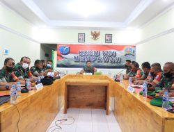 Komandan Kodim 1201 Mempawah Pimpin Sidang Jabatan Personel Tahun 2022