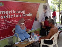 Dies Natalis ke-68, GMNI Gelar Pemeriksaan Kesehatan Gratis untuk Masyarakat yang Tinggal di Wilayah TPA Sampah