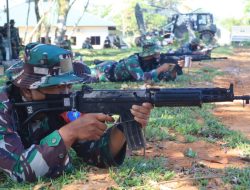 Jaga Kemampuan, Prajurit Kodim Mempawah Kembali Gelar Latihan Menembak Senjata Ringan