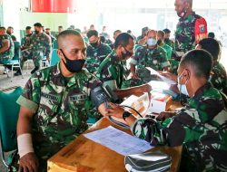 Jelang Samapta Periodik dan UKP, 329 Personel Kodim 1201/Mph Laksanakan Rikkes