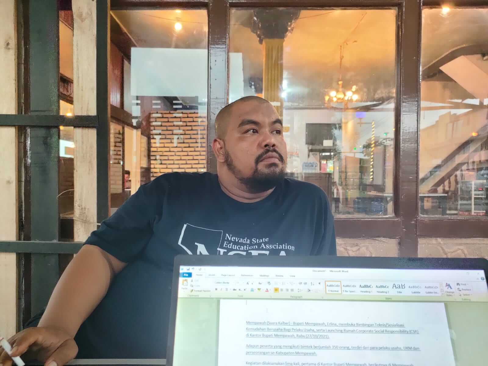 Keterangan foto: Aktivis kepemudaan dan juga Sekretaris DPD Laskar Pemuda Melayu Kabupaten Mempawah, Mohlis Saka. (Istimewa)
