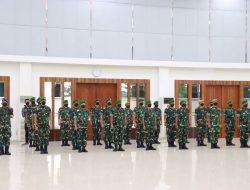 71 Perwira Naik Pangkat, Pangdam XII/Tpr: Tetap Persembahkan Karya dan Pengabdian Terbaik