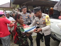 Jalin Hubungan Baik Antara Polri dengan Masyarakat, Binmas NODC Gelar Program Peka Peduli Kamtibmas di Nduga