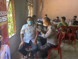 Polres Sekadau Tetap Gencarkan Vaksinasi di Bulan Suci Ramadhan
