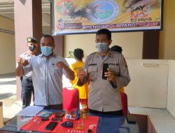 Polisi Gulung Sekaligus Dua Residivis TP Narkotika di Tayan Hulu
