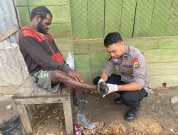Program Keladi Sagu, Polri Layani Kesehatan Masyarakat Sugapa