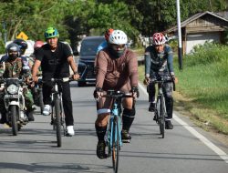 Danrem 121/Abw Gowes Fun Bike Sambil “Ngabuburit” di Mempawah