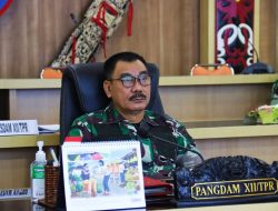 Bahas Persiapan Penyaluran Bantuan, Pangdam XII/Tpr Ikuti Rapat Bersama Panglima TNI