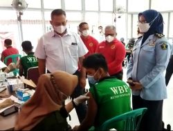 Kolaborasi Binda dan Kanwil Kemenkumham Kalbar, Berhasil Vaksinasi 600 Warga Binaan Kelas IIA Pontianak