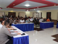 Kapolres Sanggau Pimpin Rakor Linsek Pengamanan Hari Raya Idul Fitri 1443 H&nbsp;