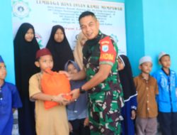 Dandim 1201/Mph Serahkan Bantuan Sembako dari Kodam XII/Tpr ke Tiga Pondok Pesantren di Mempawah&nbsp;