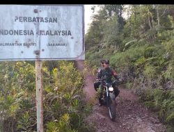 Sinergitas Anggota Satgas Yonif 144/JY Laksanakan Patroli Gabungan Bersama Karantina Pertanian di Perbatasan