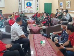 Ketua DAD Melawi dan Rombongan Berkunjung ke Makodim 1205 Sintang