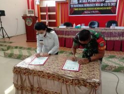 TMMD ke-113 Wilayah Kodim 1201/Mph Tahun 2022 Diselenggarakan di Desa Tengon