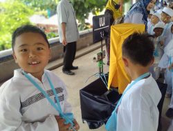 Nasyim Muamar Ba’mar, Salah Satu Cucu Buyut Rasulullah dari TK Nirwana Cendikia Lakukan Manasik