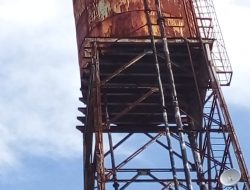 Tower PDAM yang Dinilai Punya Kenangan Sejarah Sebentar Lagi Bakal Mengancam Nyawa