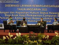 Kepastian Hukum Anak Hasil Perkawinan Campur, Kanwil Kumham Kalbar Gelar Diseminasi Layanan Kewarganegaraan