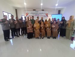 Babinsa Sungai Bakau Besar Laut Hadiri Sosialisasi Pencegahan Kekerasan Terhadap Perempuan dan Anak