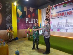Plh Danramil Sungai Pinyuh Hadiri Undangan Peresmian Gedung Sekolah Padamu Negeri