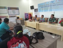 Plh Danramil Dian Nuswantoro Hadiri Rakor Persiapan Kunjungan Kemenkes dan Komisi IX DPR ke Puskesmas Sungai Pinyuh