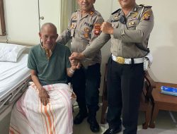 Sambut HUT ke-76 Polresta Pontianak Anjangsana ke Anggota yang Sakit
