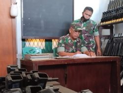Jelang Sertijab Dandim 1201/Mph, Tim Verifikasi Korem 121/ABW Lakukan Pengecekan Barang Inventaris Satuan