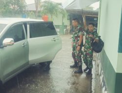 Dandim Mempawah Sambut Kunjungan Tim Dalprog Kodam XII/Tpr