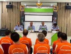 8 WNA Lapas Kelas IIA Pontianak Terima Sosialisasi Pemberian Asimilasi