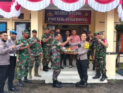 Wakili Danramil Jongkat, Pelda Indra Gunawan Hadiri HUT Bhayangkara dan Tatap Muka Bersama Tokoh di Mapolres Segedong