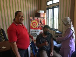 Binda Kalbar Selenggarakan Vaksinasi Covid 17 Titik di Kabupaten Mempawah