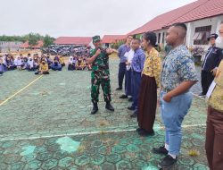 Kodim 1014/Mtw Beri Wasbang kepada Siswa Baru SMAN 4 MTW