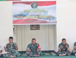 Rayakan HUT ke-64 Kodam XII/Tanjungpura, Kodim Mempawah Gelar Doa Bersama