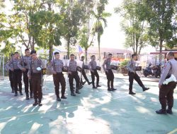 Asah Kemampuan Dalmas, Sat Samapta Polres Sekadau Gelar Latihan Rutin